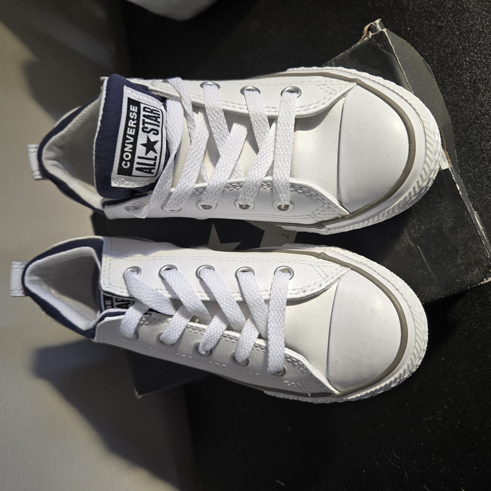 Converse Kids White Sneakers